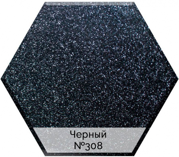 Смеситель для кухни AquaGranitEx C-1040 черный