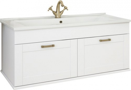 Мебель для ванной Sanflor Ванесса 105, подвесная, белая